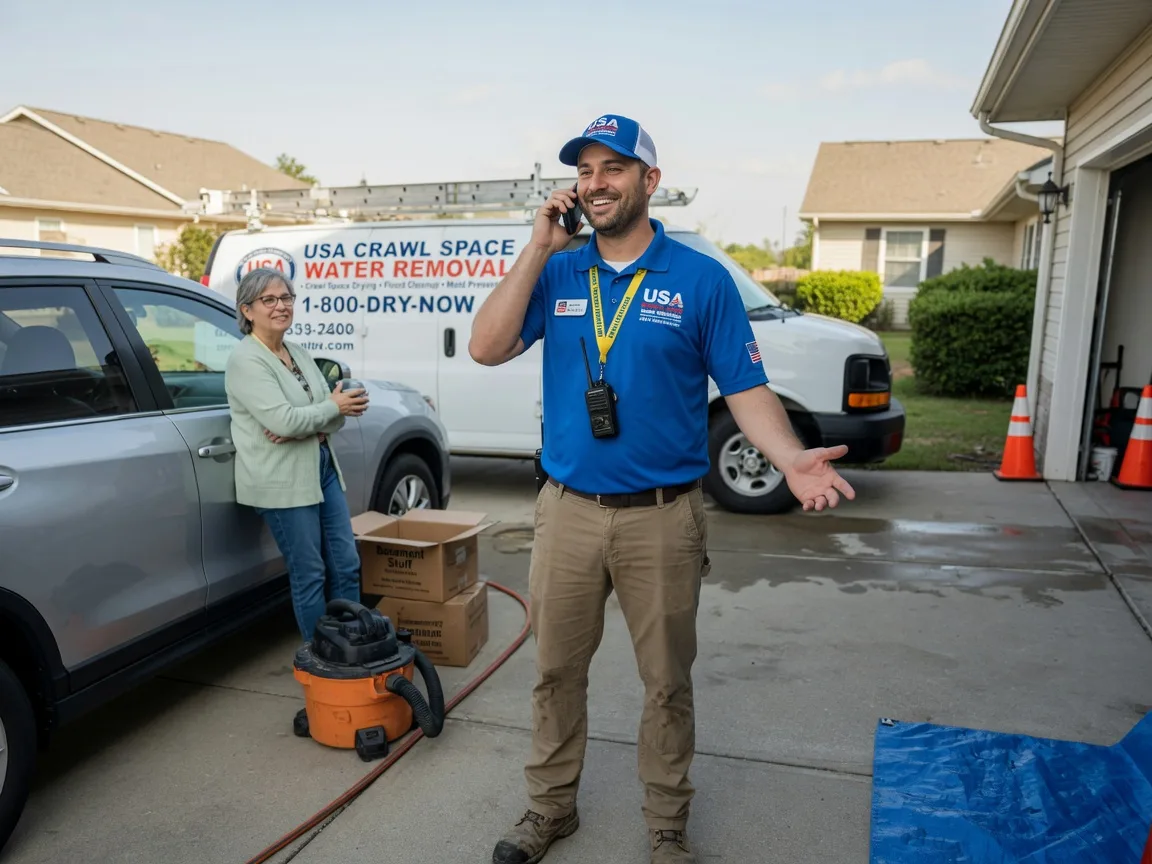 Crawl Space Water Removal Greenville, GA FAQs